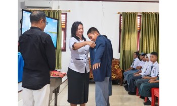 Penyerahan Murid Baru Dari Orang Tua kepada Sekolah, Momentum Penguatan Keja Sama Pendidikan