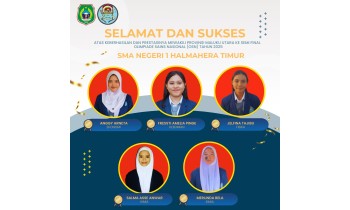 SMA Negeri 1 Halmahera Timur Raih Prestasi Gemilang di OSN 2025: Terbanyak Lolos ke Semifinal Mewakili Maluku Utara