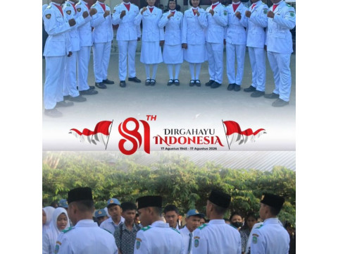 SMA Negeri 1 Halmahera Timur Sambut Siswa Paskibraka yang Be