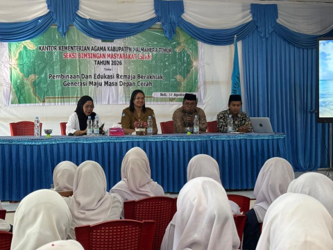 SMAN 1 Halmahera Timur Kolaborasi dengan Kementerian Agama S