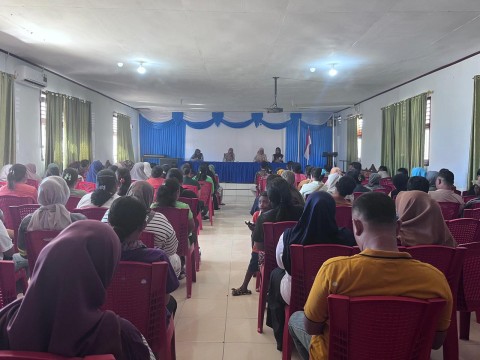 Perkuat Kolaborasi, SMA Negeri 1 Haltim Sosialisasikan TKA k